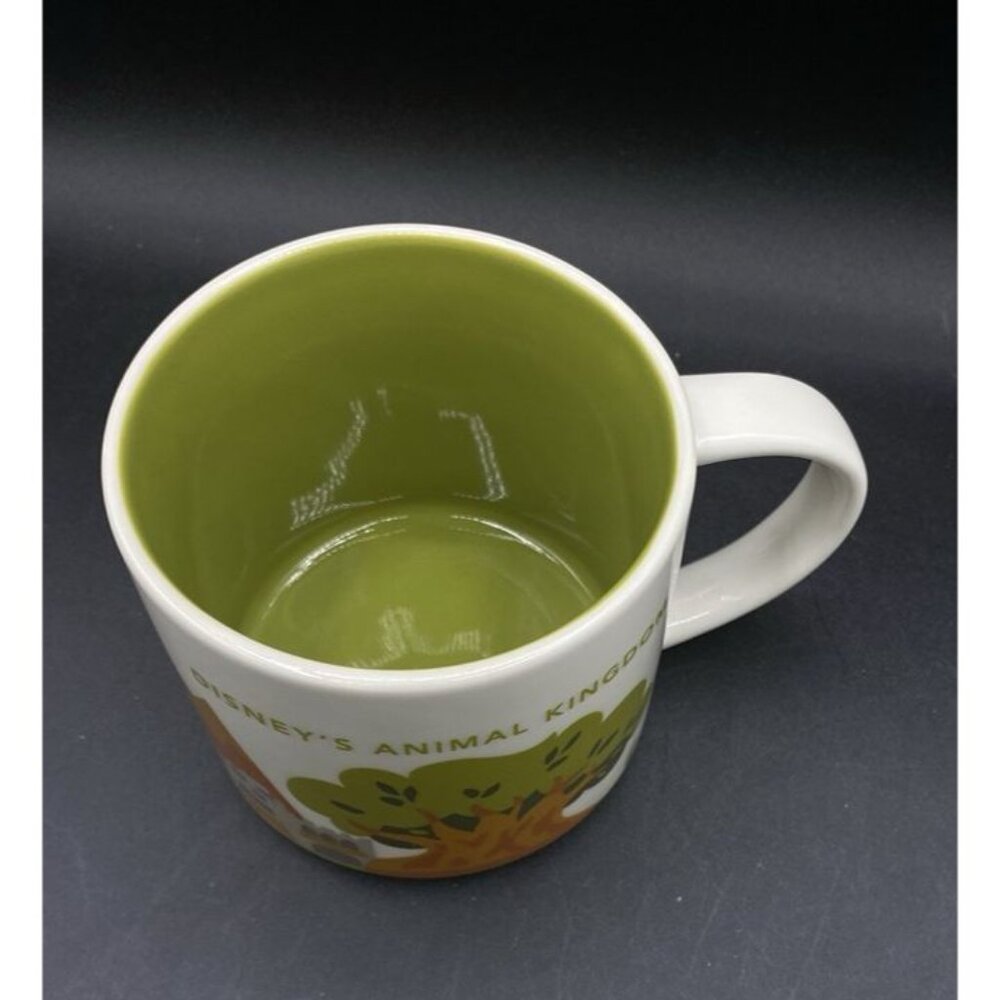 Starbucks Disney's Animal Kingdom Coffee Mug You Are Here Series 14 oz - Picture 6 of 9